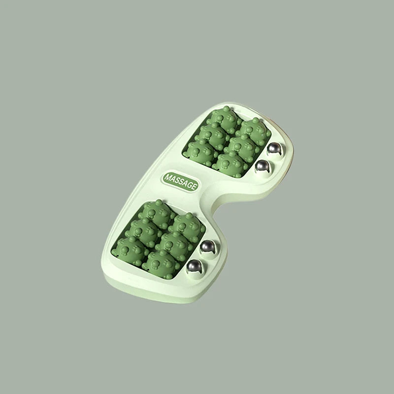 HUAHUATri-Color Foot Massager Roller with Multi-Point Massage Function and Magnetic BeadsHUAHUA