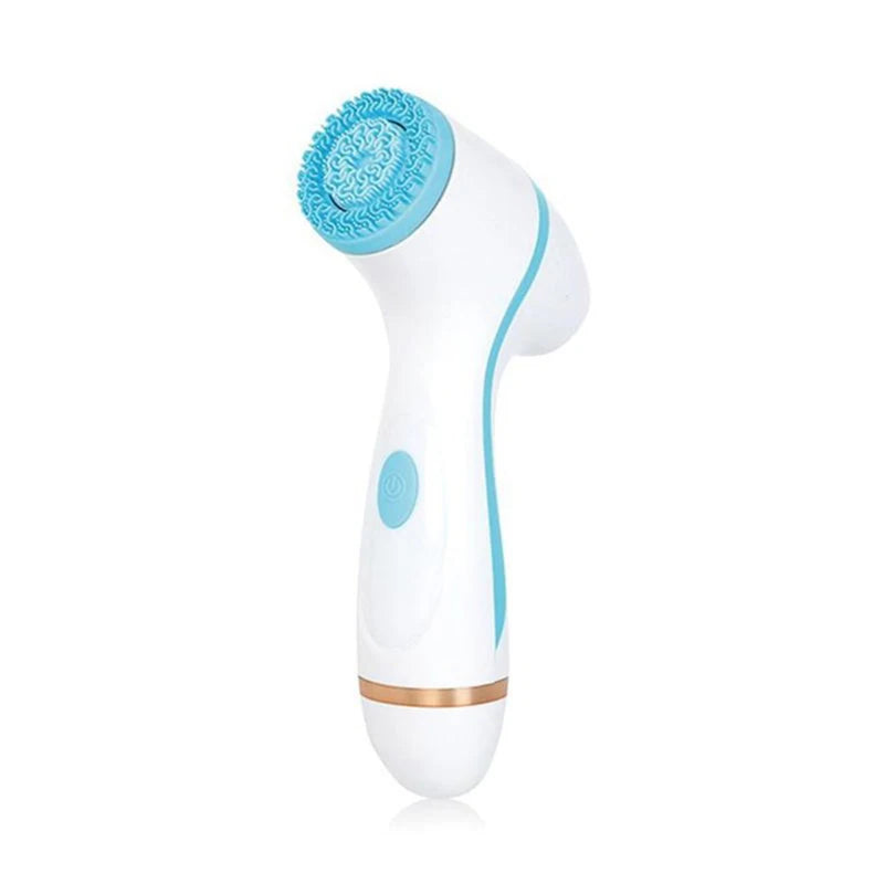 Popular Face Cleaning Device Skin Care Face Massager Electric Silicone Face Scrub Brush Pore Cleanser
